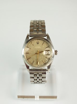 Lot 111 - A Gentleman’s stainless steel Rolex Precision Oysterdate wristwatch