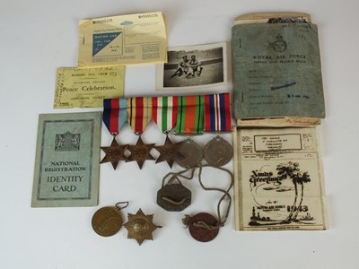 Lot 116 - World War II and I medal group