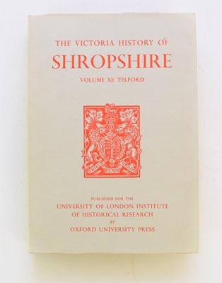 Lot 89 - Victoria County History of Shropshire, Vols 1 - 4