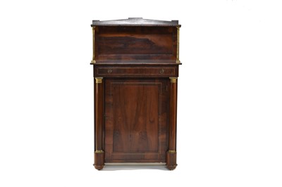 Lot 730 - A rosewood veneered chiffonier, circa 1840