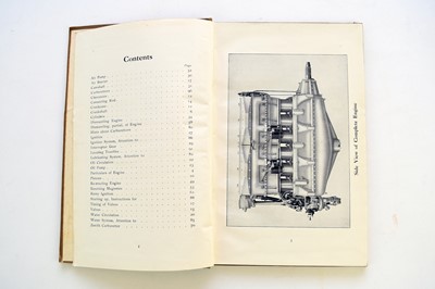 Lot 134 - ROLLS ROYCE 'Kestrel' and 'Buzzard' aero engines instruction book