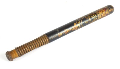 Lot 132 - LOCAL INTEREST - A Victorian Shropshire Constabulary Superintendent's Truncheon