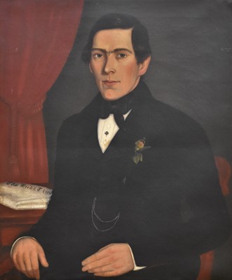 Lot 189 - British School (19th Century) Pair of Portraits
