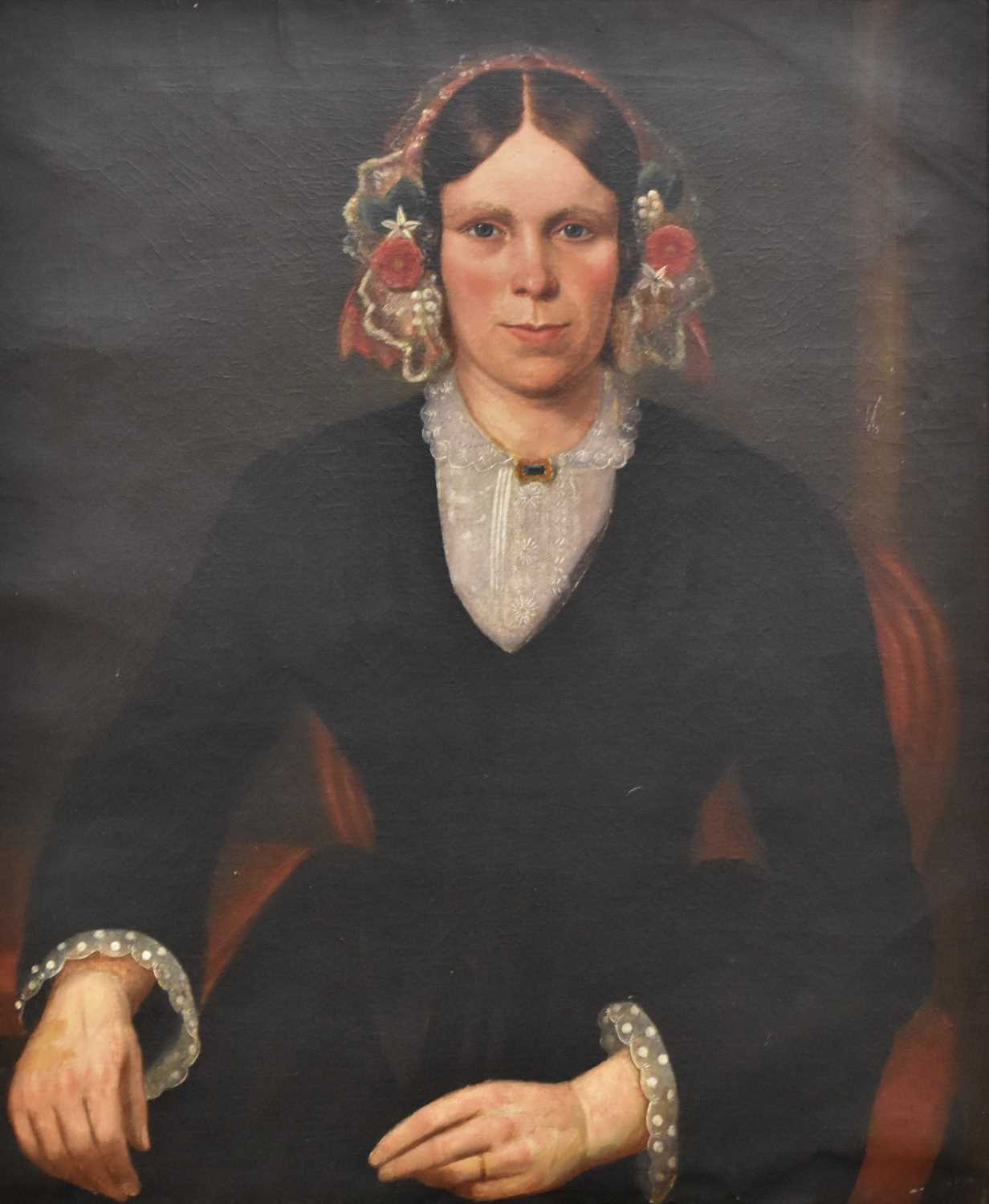 Lot 189 - British School (19th Century) Pair of Portraits