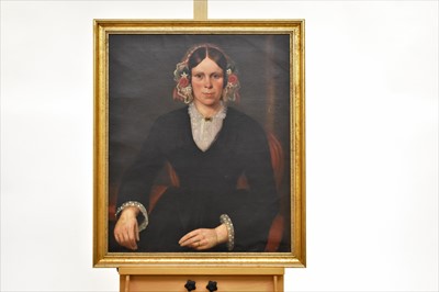 Lot 189 - British School (19th Century) Pair of Portraits