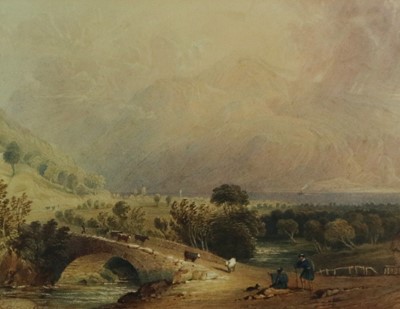 Lot 177 - George Fennel Robson (1788 - 1833) Ben Lomand from Inveruglas