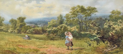 Lot 178 - John Henry Mole (1814 - 1886) Going to Meet Mother
