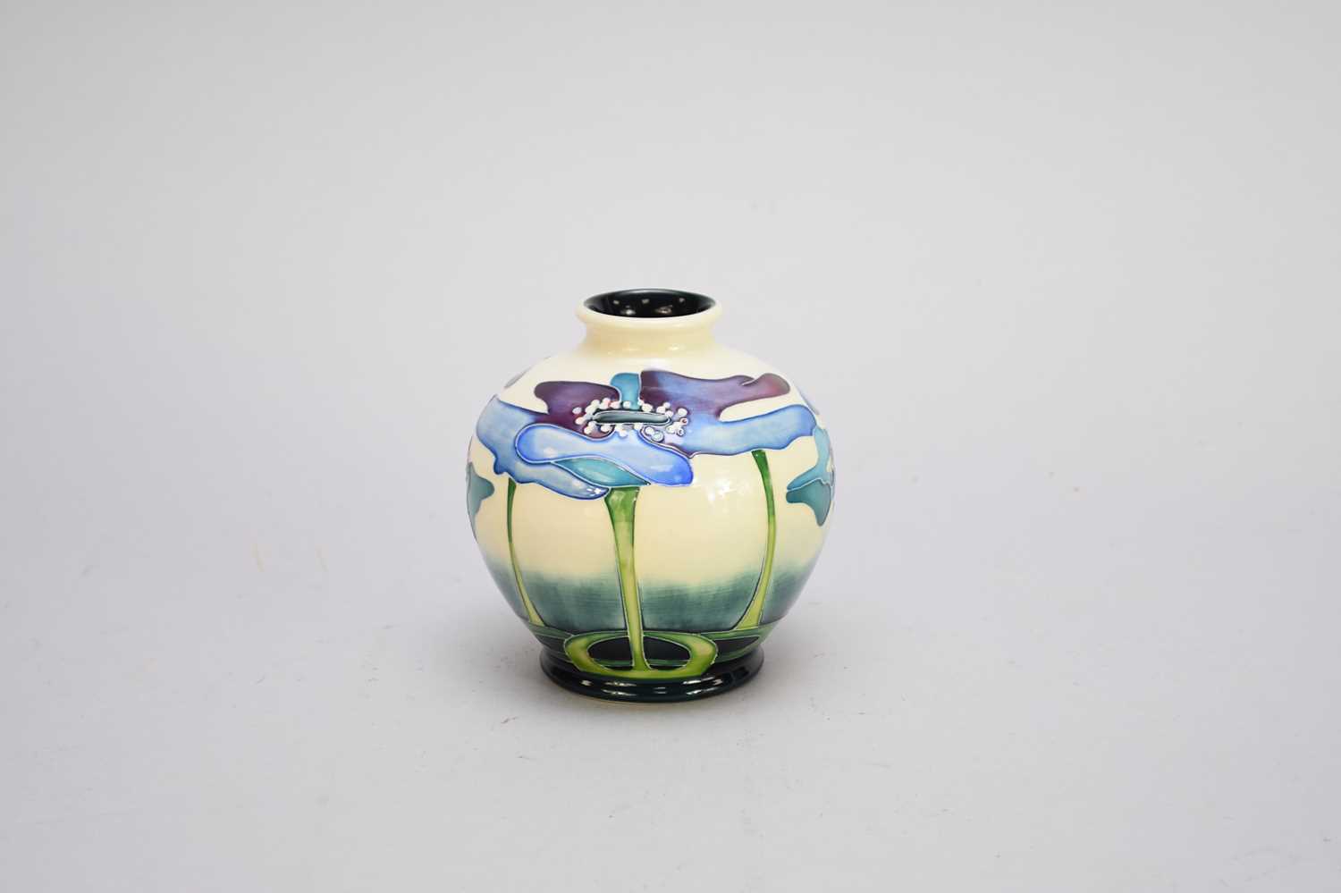Lot 374 - Moorcroft 'Blue Heaven' vase