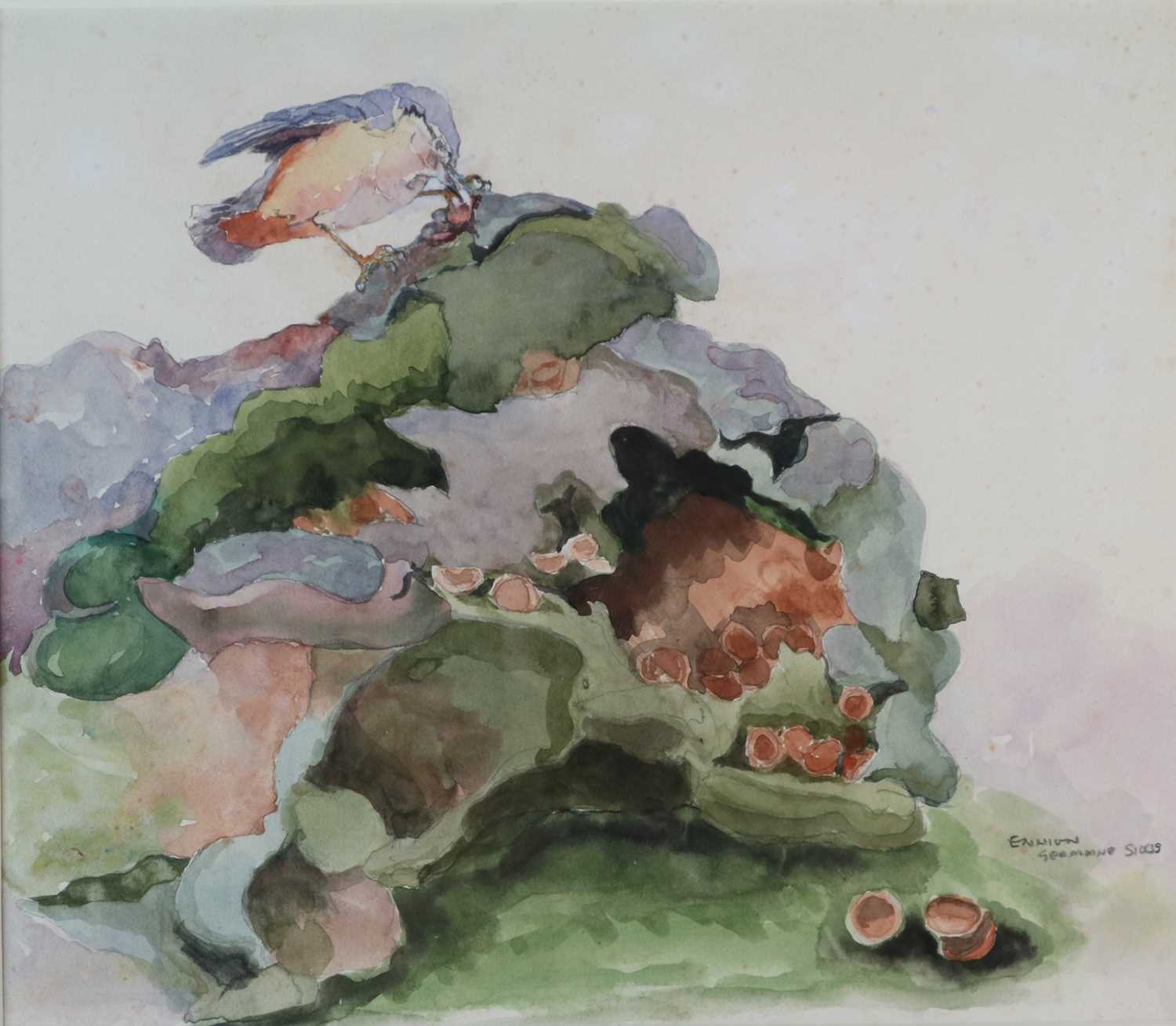 Lot 225 - Eric Ennion (1900-1981) and Geraldine Siggs (20th Century) Nuthatch