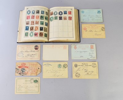 Lot 169 - The Lincoln stamp album