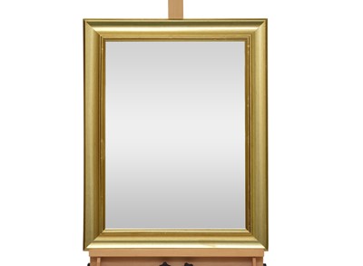 Lot 614 - A modern giltwood wall mirror
