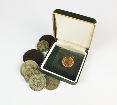 Lot 119 - An Elizabeth II half sovereign