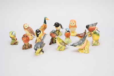 Lot 288 - Fifteen small Beswick birds