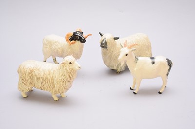 Lot 335 - Beswick sheep and Pygmy Goat