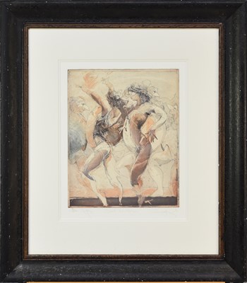 Lot 253 - Jürgen Görg (German b.1951) Two Dancer Prints