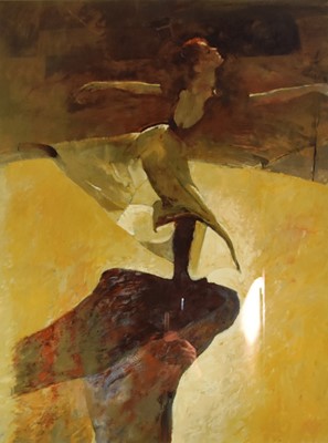 Lot 156 - Robert Heindel (American 1938-2005) Study for Dancer with Red Hair