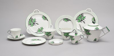 Lot 319 - A Foley E. Brain & Co Art Deco tea service