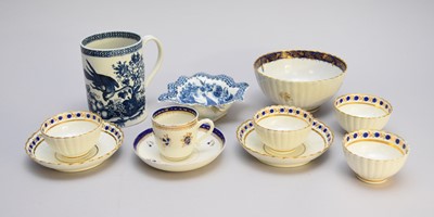 Lot 292 - A group of Caughley porcelain, circa 1780-93