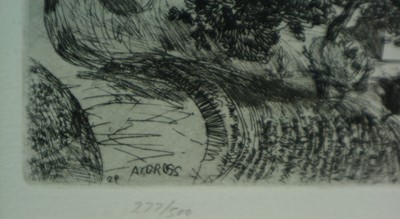Lot 169 - Anthony Gross (1905-1984) Chasteaux Correze