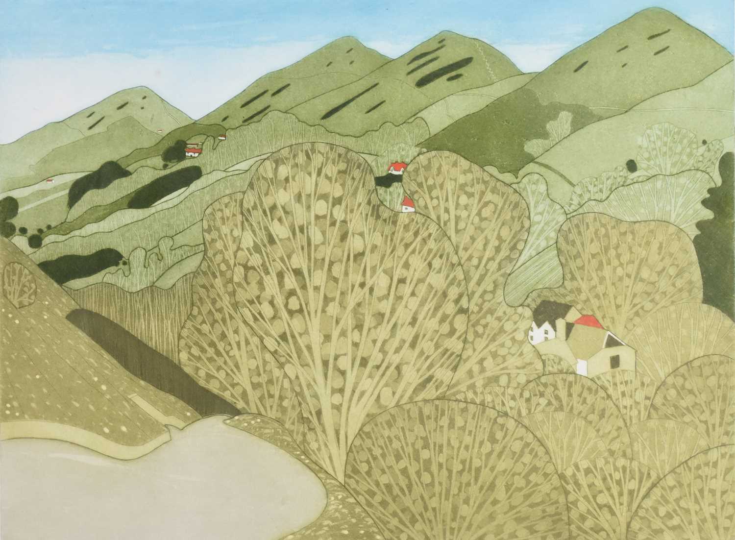 Lot 125 - John Brunsdon (British 1933-2014) Malvern Hills