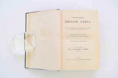 Lot 1064 - MOORE, Thomas, Nature Printed British Ferns, 2 vols, 1863.