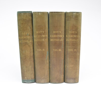Lot 1063 - DON, George, A General History of Dichlamydeous Plants, 4 vols, 4to, 1831 - 38.