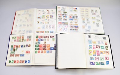 Lot 178 - Six albums and stock books of British and Foreign mint and used stamps