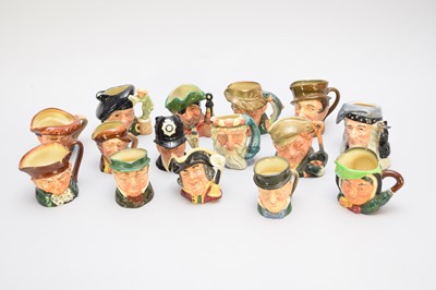 Lot 400 - A collection of Royal Doulton character jugs, medium-size