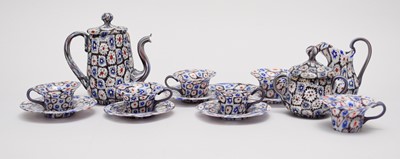 Lot 256 - Fratelli Toso Murano glass coffee service