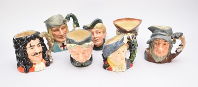 Lot 347 - Collection of large Royal Doulton character jugs