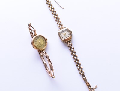 Lot 154 - Two lady's wristwatches