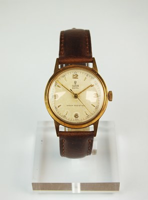 Lot 110 - A 9ct gold Tudor Royal mid-size wristwatch