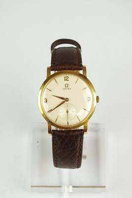 Lot 115 - A Gentleman's gold plated Omega wristwatch