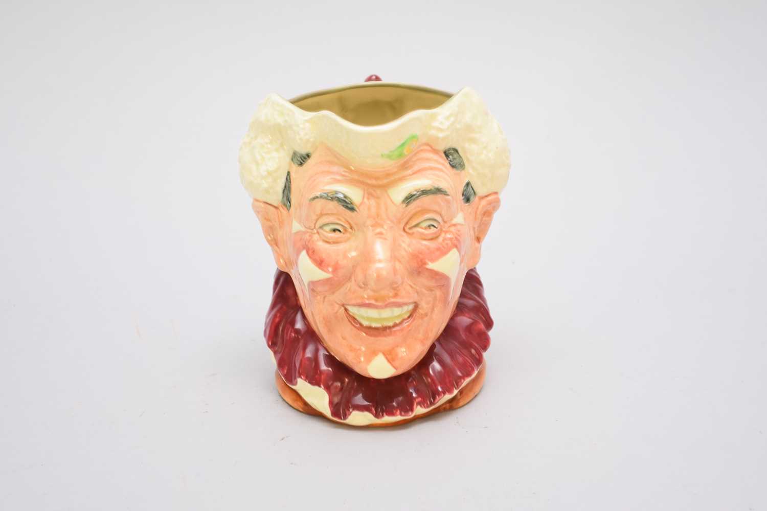 Lot 350 - Large Royal Doulton 'The Clown' character jug