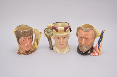 Lot 352 - Three large Royal Doulton 'Antagonist Collection' character jugs
