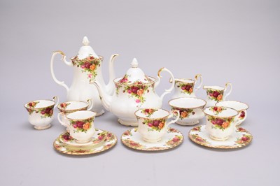Lot 359 - Royal Albert Old Country Roses tea and coffee service