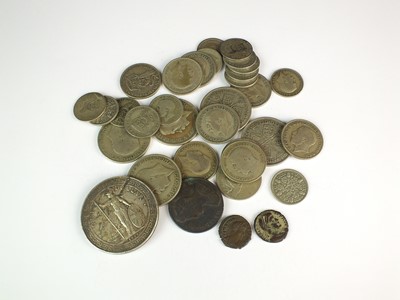 Lot 141 - A small collection of British pre-1947 silver coinage