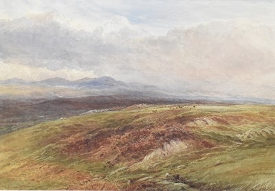 Lot 326 - Arthur Henry Enock (1839-1917) A moorland Landscape