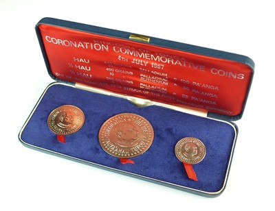 162 - Kingdom of Tonga, Coronation 4th July 1967 First Palladium Coinage in History
