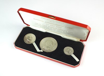 Lot 163 - Kingdom of Tonga, Palladium series, 50th Birthday Commemorative coins