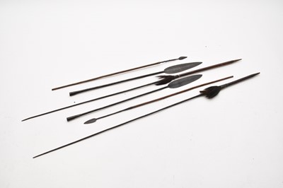 Lot 473 - A group of East African tribal spears