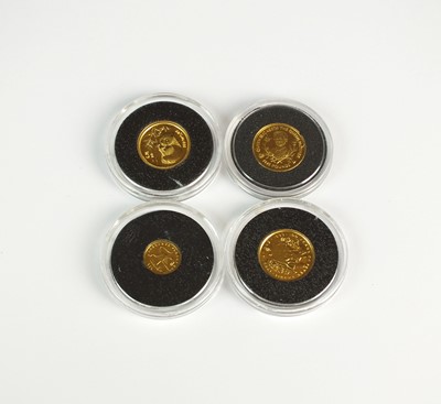 Lot 132 - Four gold coins