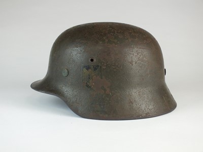 Lot German M35 Heer combat helmet