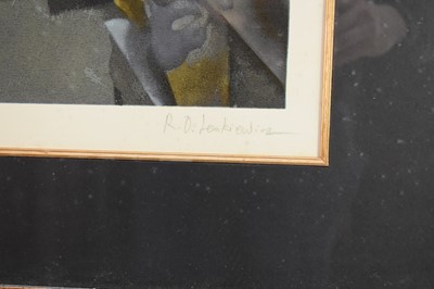 Lot 238 - Robert Lenkiewicz (1941-2002) The Painter with Anna