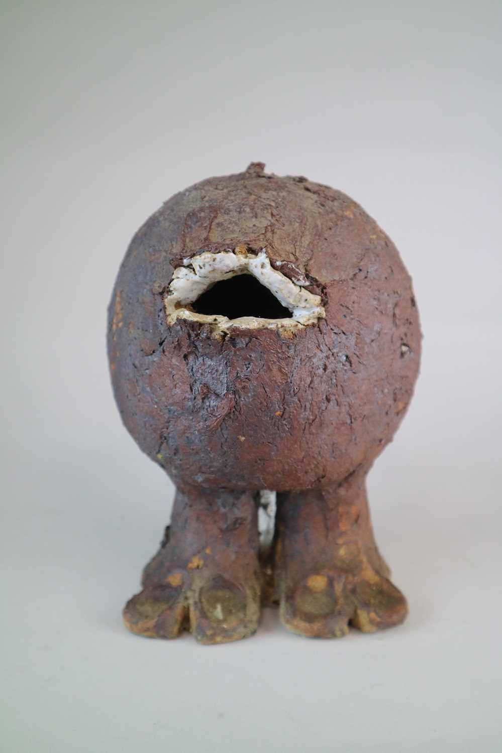 Lot 73 - Lotte Glob (Danish b.1944) Rock Hopper Figure