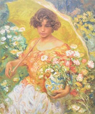 Lot 231 - Jose Mateu San Hilario Royo (Spanish b.1941) el Jarron de Manises