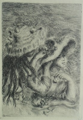 Lot 91 - After Pierre-Auguste Renoir (1841-1919) Two Etchings