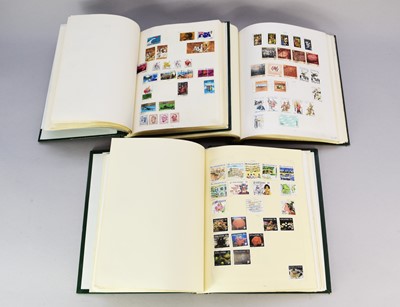 Lot 179 - Three stamp albums of mint and used Commonwealth stamps