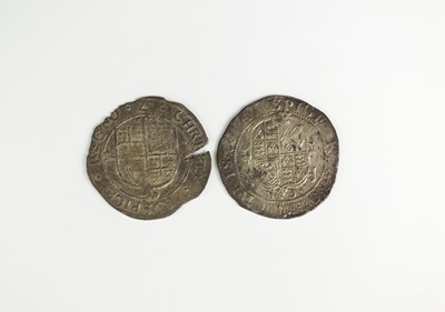 Lot 140 - Two Charles I shillings