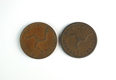 Lot 119 - Two Isle of Man pennies